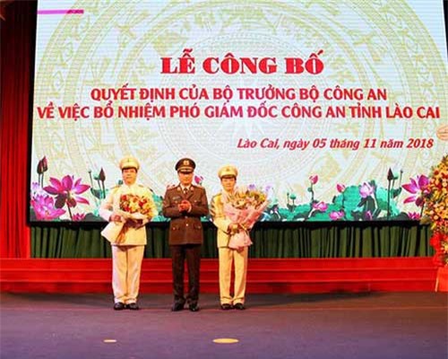 Công bố quyết định nhân sự của Bộ trưởng Bộ Công an