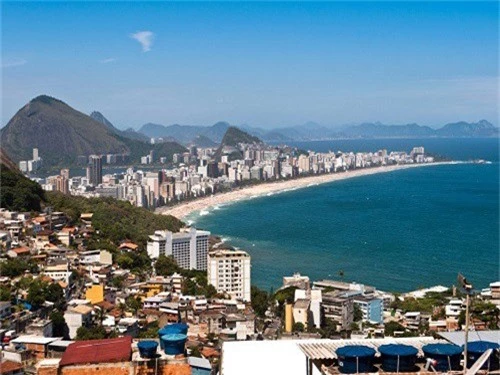  Một góc thành phố Rio de Janeiro. Ảnh: dabldy/iStock 