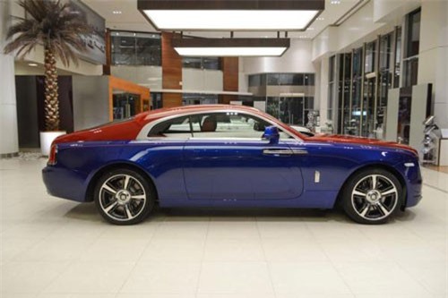 Ảnh: Rolls-Royce Wraith với phối màu độc nhất thế giới
