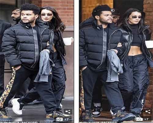 Bella Hadid tình tứ khoác tay bạn trai dạo phố