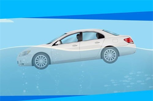 Clip: Hướng dẫn thoát nạn khi ôtô chìm xuống nước