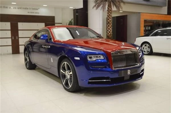 Rolls-Royce Wraith với phối màu độc nhất thế giới tại Abu Dhabi