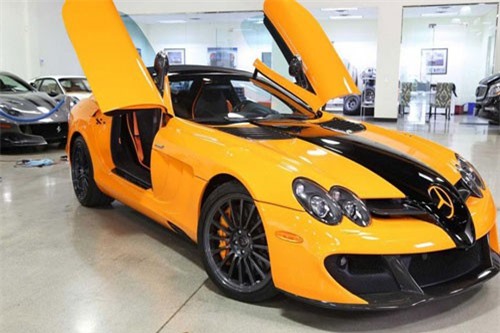 Cận cảnh siêu xe Mercedes-Benz SLR McLaren cũ được rao bán 24,5 tỷ