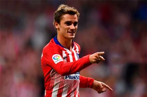 10. Antoine Griezmann (Atletico Madrid, 157,7 triệu euro).