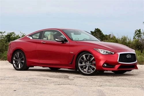 5. Infiniti Q60 (giá khởi điểm: 39.945 USD).