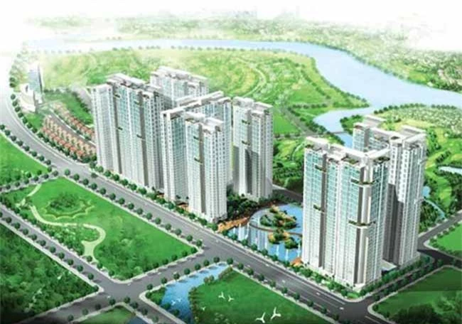 Dự án Dragon City tại huyện Nhà Bè của Công ty Cổ phần Địa ốc Phú Long gặp khó khăn khi làm thủ tục xin giấy phép xây dựng (ảnh TL)