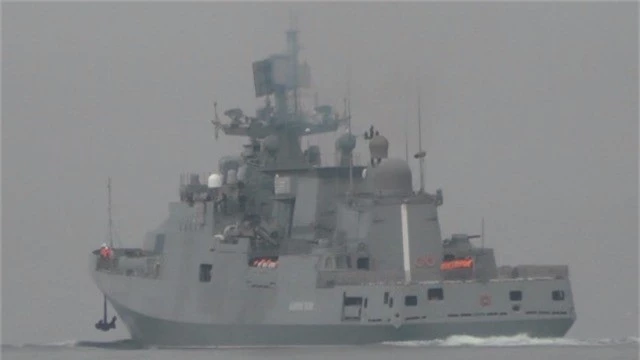  Tàu Đô đốc Makarov (Ảnh: Almasdar News) 