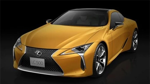 Lexus LC Lustre Yellow 