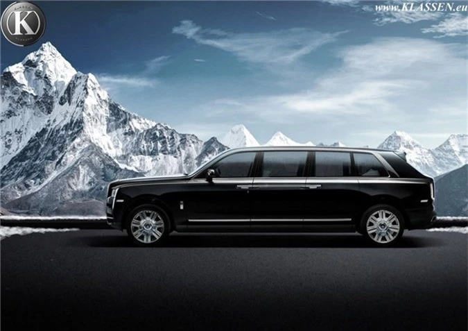 Muc so thi ban do Rolls-Royce Cullinan thanh limousine chong dan hinh anh 2