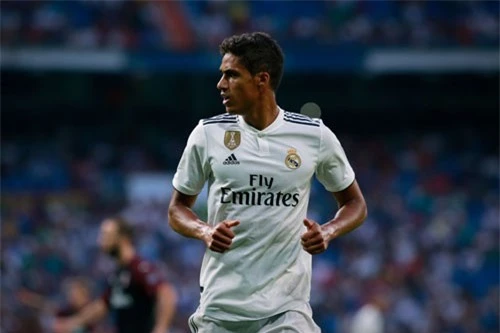 Trung vệ: Raphael Varane (Real Madrid, giá: 80 triệu euro). 