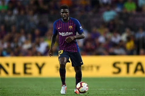 Trung vệ: Samuel Umtiti (Barcelona, giá: 70 triệu euro).