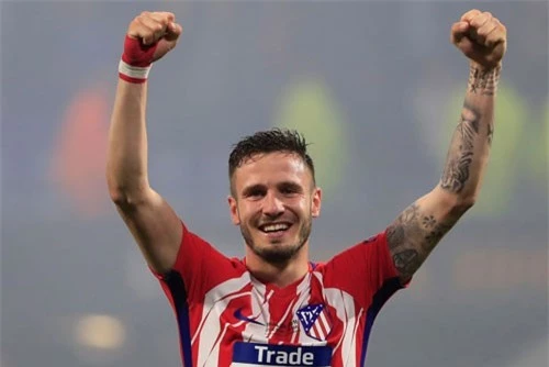 Tiền vệ trung tâm: Saul Niguez (Atletico Madrid, giá: 90 triệu euro).