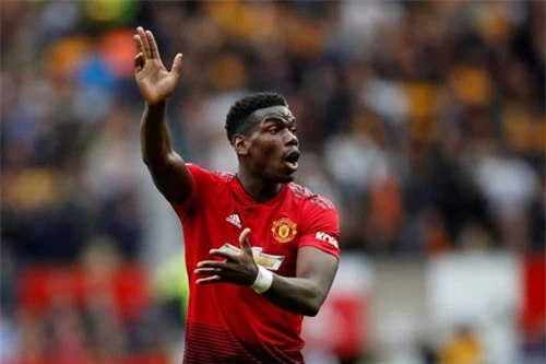 Tiền vệ trung tâm: Paul Pogba (M.U, giá: 90 triệu euro).