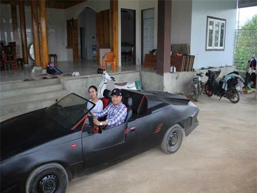 Hà Tĩnh: Từ xe “đồng nát” độ thành “siêu xe mui trần” để rước dâu