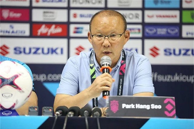  HLV Park Hang Seo hài lòng sau chiến thắng trước Lào 