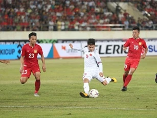 Báo châu Á hết lời ca ngợi Quang Hải sau trận mở màn AFF Cup 2018