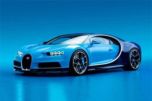 =9. Bugatti Chiron 2016 (công suất tối đa: 1.500 mã lực).