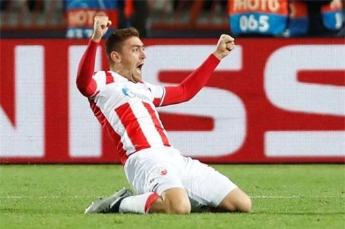 Tiền đạo: Milan Pavkov (Red Star Belgrade).