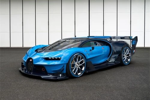 4. Bugatti Vision Gran Turismo Concept 2016 (công suất tối đa: 1.672 mã lực).