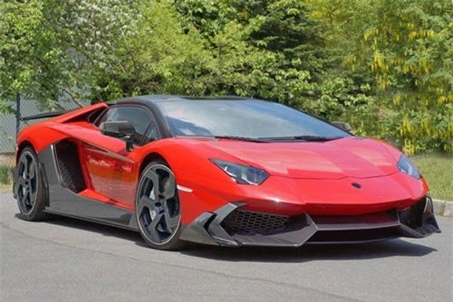 =6. Lamborghini Aventador Mansory Competition 2014 (công suất tối đa: 1.600 mã lực).