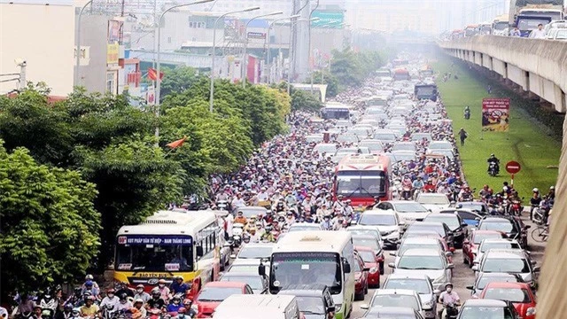 TP Hà Nội đang xây dựng đề án thu phí phương tiện vào nội đô