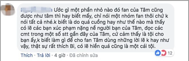 Lần đầu tiên, Mỹ Tâm gay gắt tranh luận với khán giả trên mạng xã hội - Ảnh 1.