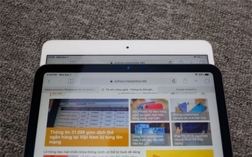 Bộ đôi iPad Pro 2017 và 2018 đọ dáng