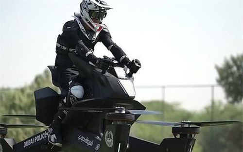 Cảnh sát Dubai được cấp xe bay giá hơn 3 tỷ đồng truy đuổi tội phạm