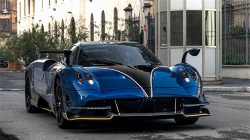 Ảnh chi tiết Pagani Huayra BC của Chủ tịch Inter Milan