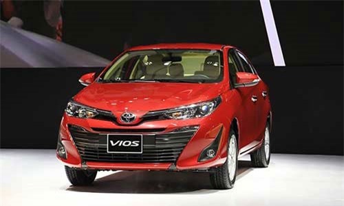 Xe ôtô Toyota Vios nhận ưu đãi khủng trong tháng 11/2018
