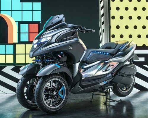 Yamaha công bố nguyên mẫu xe ga “khủng” 3CT cho dân đô thị