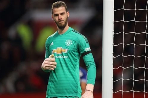 Thủ môn: David de Gea (M.U).