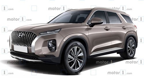 Đàn anh của Santa Fe - Hyundai Palisade lộ diện, chốt ngày ra mắt
