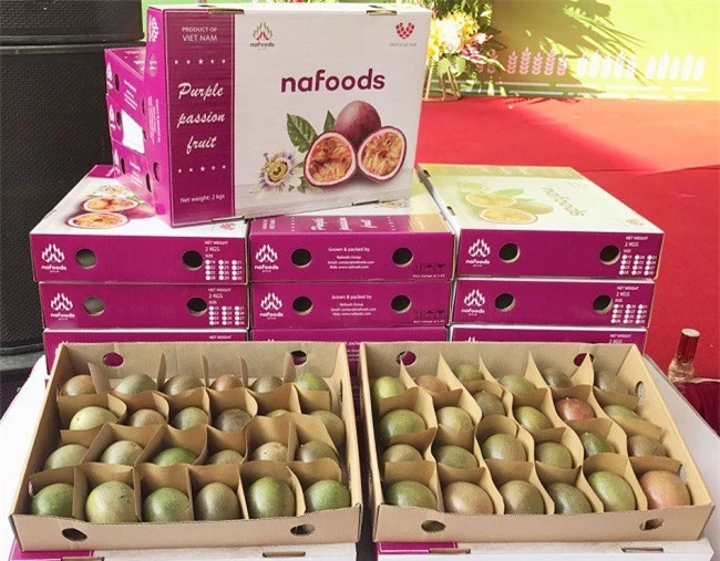 -	Sản phẩm chanh leo của Nafoods đã được xuất khẩu trực tiếp ra nước ngoài 