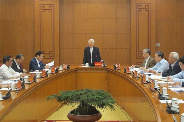 Tổng Bí thư, Chủ tịch nước chủ trì cuộc họp phòng, chống tham nhũng