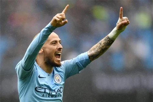 Tiền vệ: David Silva (Man City).