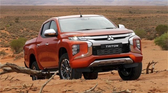 Mitsubishi Triton 2019 lột xác theo phong cách Xpander, sắp về Việt Nam - Ảnh 1.