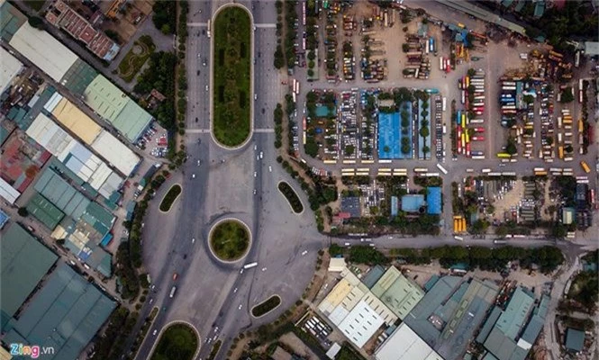 Toàn cảnh đường đua F1 tương lai tại Hà Nội từ trên cao - ảnh 4