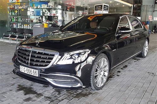 Mercedes-Maybach S450 tiền tỷ biển "ngũ quý 6" ở Sài Gòn