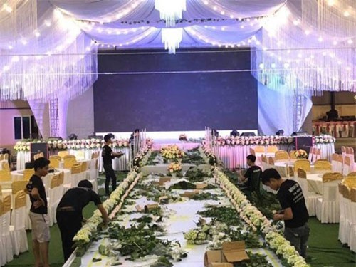 Đám cưới “khủng” ở Vĩnh Phúc xôn xao MXH, dựng rạp đã mất 1 tỷ đồng