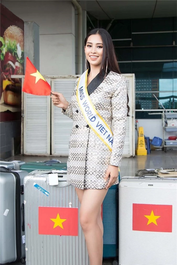 Vừa đặt chân tới Miss World, Hoa hậu Tiểu Vy lọt top 9 bình chọn - ảnh 2