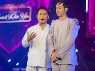 Lần đầu diễn hài cùng Hoài Linh, Bằng Kiều thăng hoa trên sân khấu