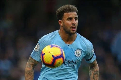 Hậu vệ phải: Kyle Walker (Man City).