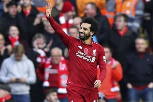 Tiền đạo: Mohamed Salah (Liverpool).