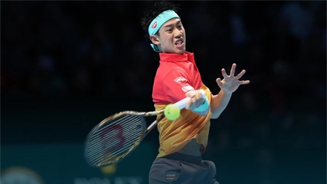 Nishikori gây bất ngờ trước Federer tại ATP Finals 2018 - Ảnh 1.