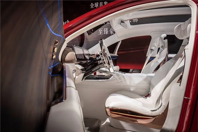 Ghế trước của Vision Mercedes-Maybach Ultimate Luxury