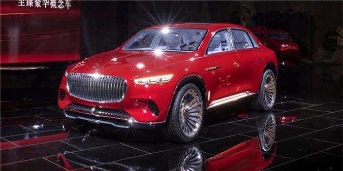 Vision Mercedes-Maybach Ultimate Luxury có thể sạc pin không dây