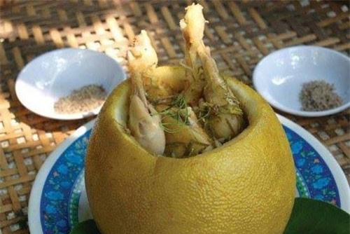 Gà hấp bưởi món ăn “có một không hai” của người Đồng Nai