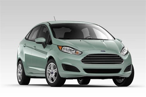 4. Ford Fiesta (doanh số: 4.789 chiếc).