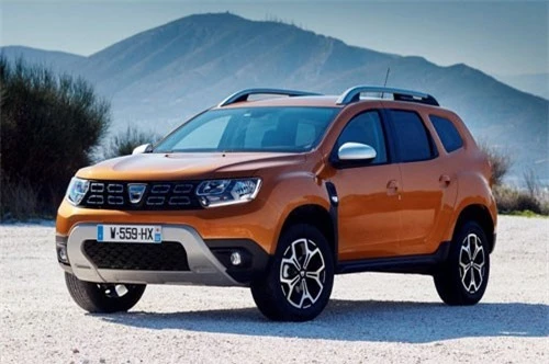 9. Dacia Duster (doanh số: 3.357 chiếc).